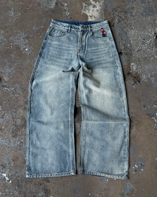 Blue Baggy Denim v1
