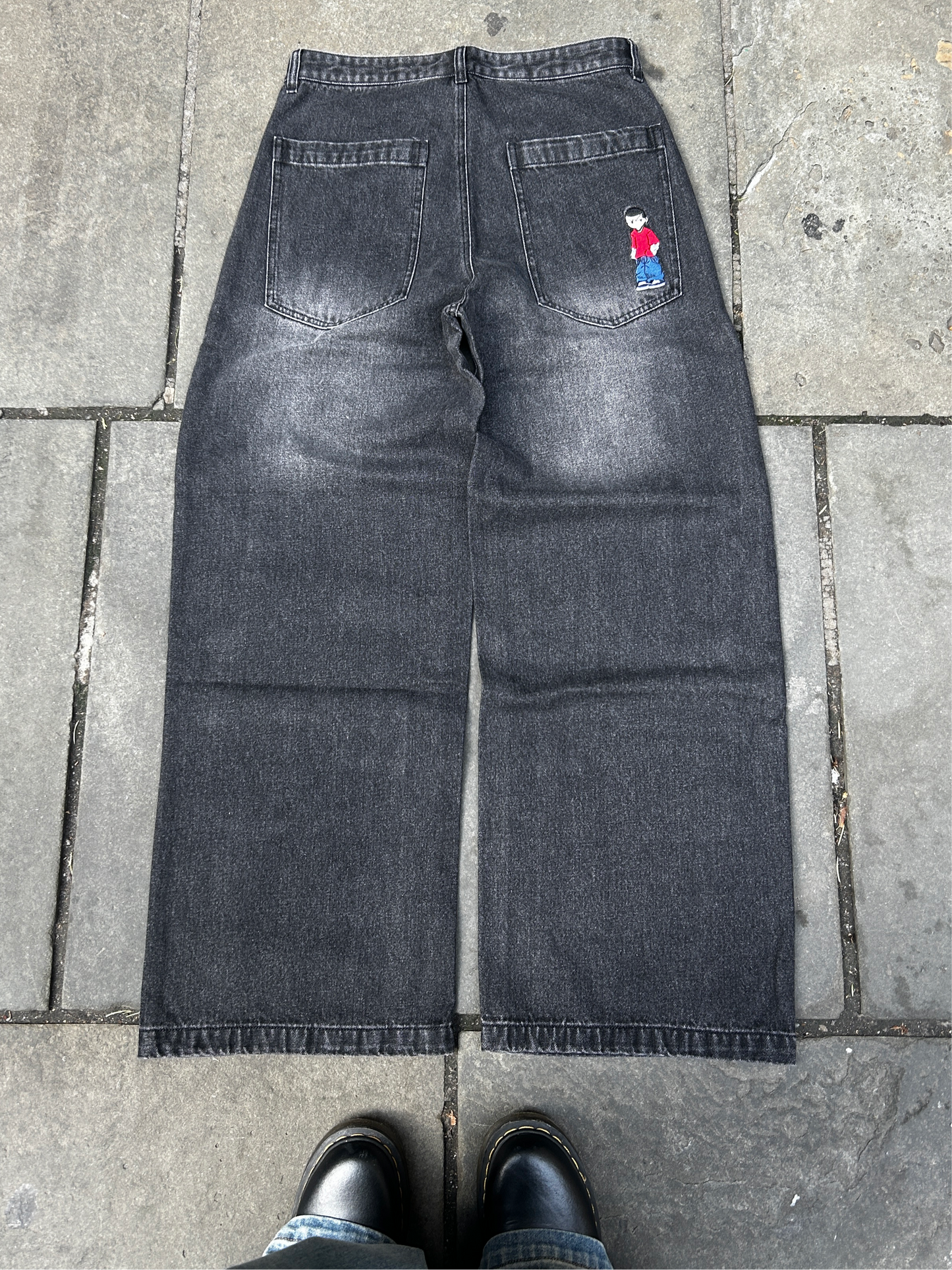 SIRE Black Baggy Denim