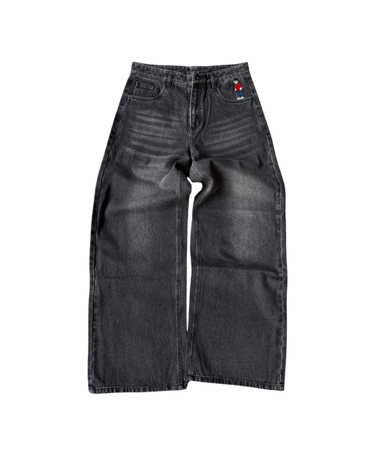 Black Baggy Denim v1