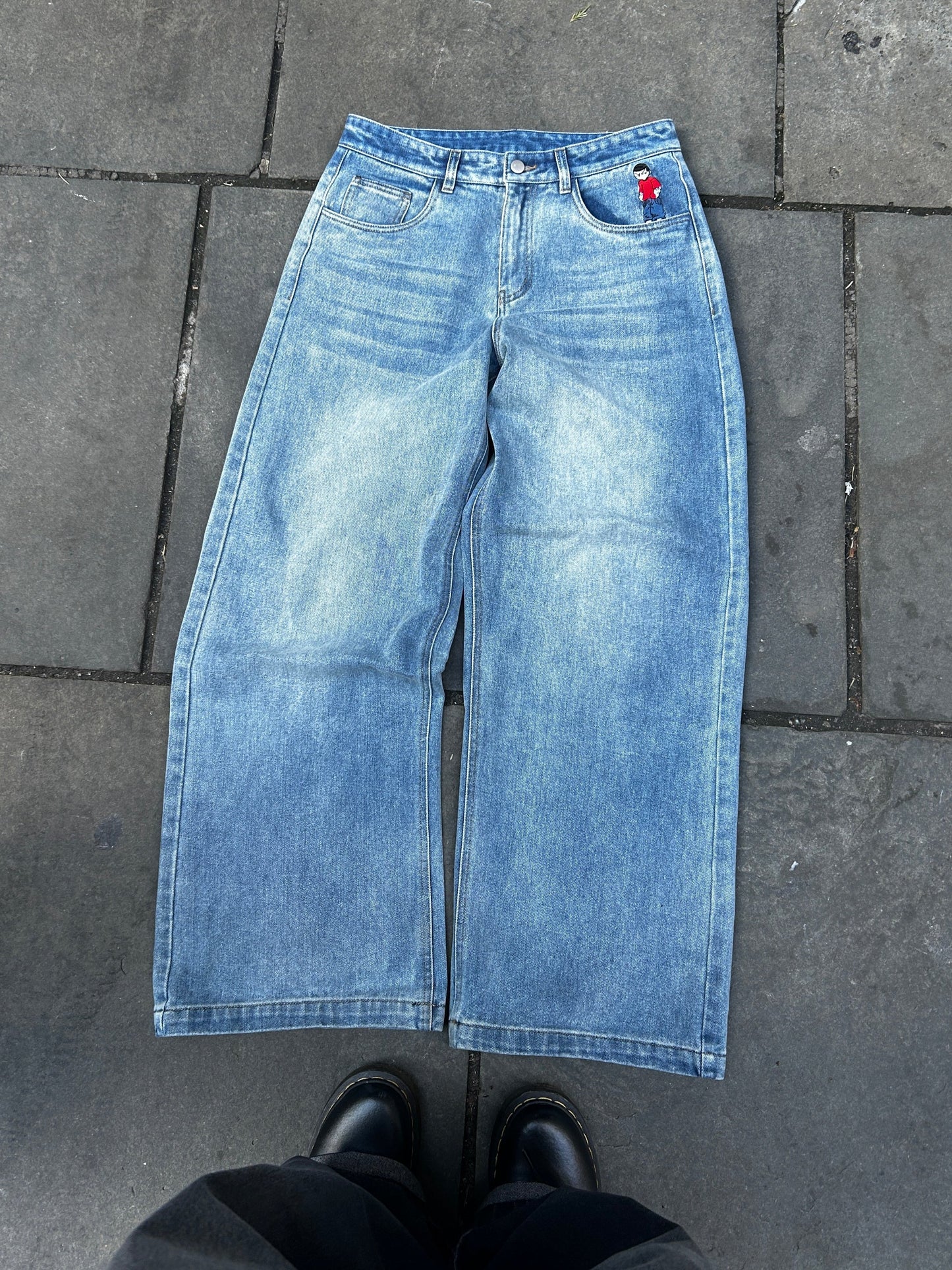 SIRE Blue Baggy Denim