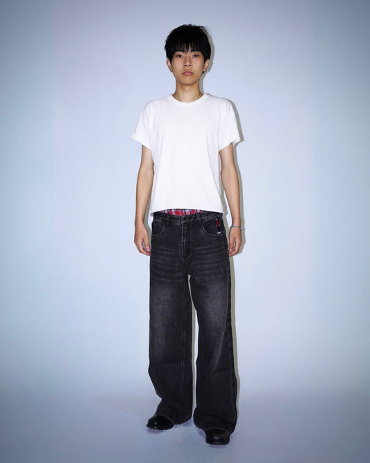 Black Baggy Denim v1